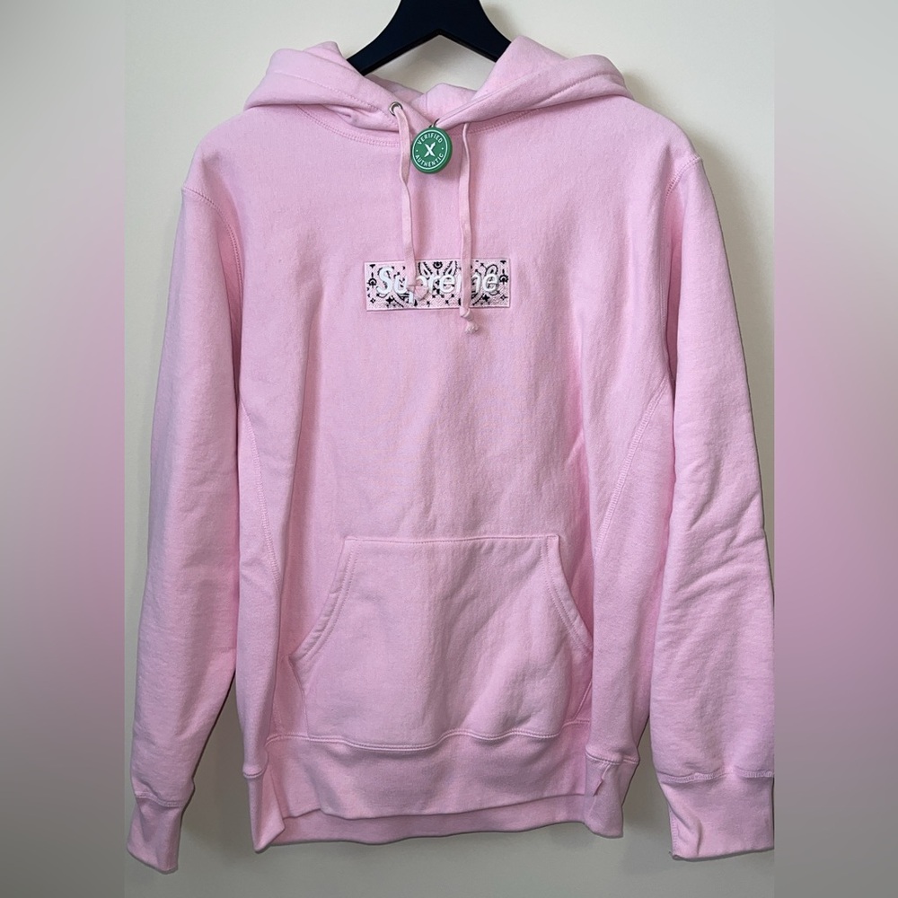 Supreme Bandana Box Logo Hooded Sweatshirt